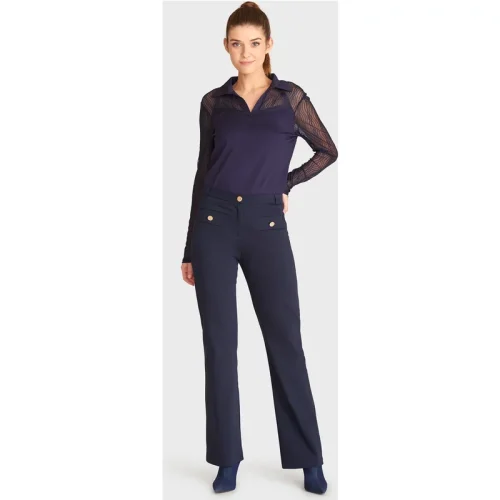 Zizo Broek navy blue