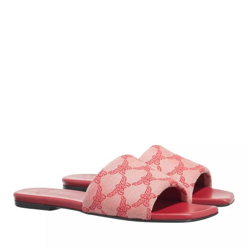 MCM Slippers & Mules – Valentine’s Day Flat Sandals in rood