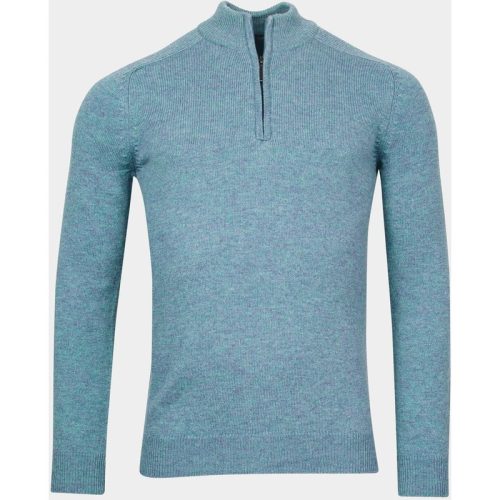 Baileys Half Zip Blauw Pullover 1/2 zip 420094/625