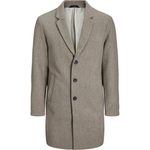 Jack & Jones Jjeharrison wool coat sn licht