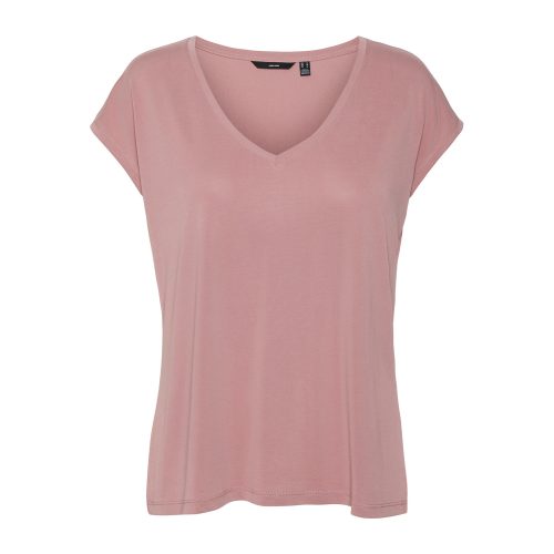 Dames-T-shirt met v-hals Vero Moda Filli