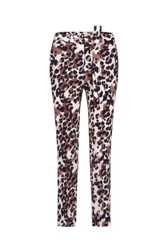 Studio Anneloes May Leopard Trousers 11595 Broek 1488 Kit/chocolate