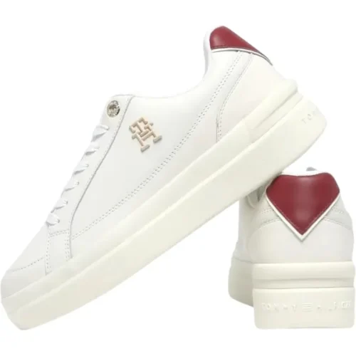 Tommy Hilfiger Platform leather sneakers