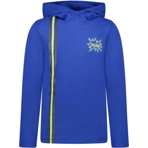 B.Nosy Jongens hoodie met verticale streep boom cobalt