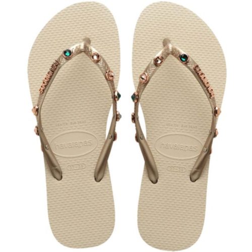 Havaianas slim luxury swarovski-krista teenslippers dames