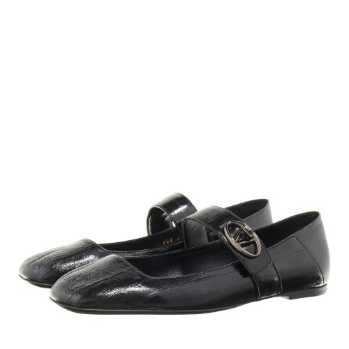 Valentino Garavani Loafers – Ballerina Vlogo in zwart