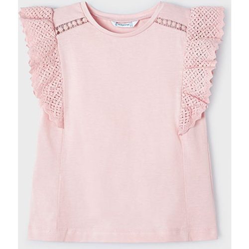 Mayoral Meisjes t-shirt blush