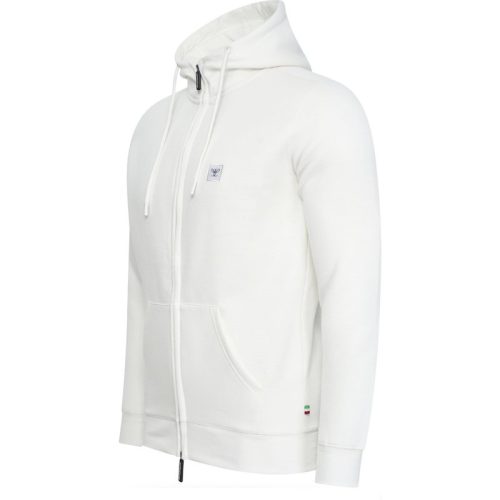 Cappuccino Italia Fleece zip hood