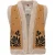 Looxs Revolution Meisjes gilet boho oker