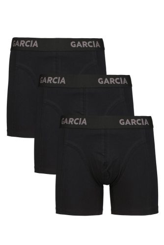 Garcia 3 pack boxershorts zwart