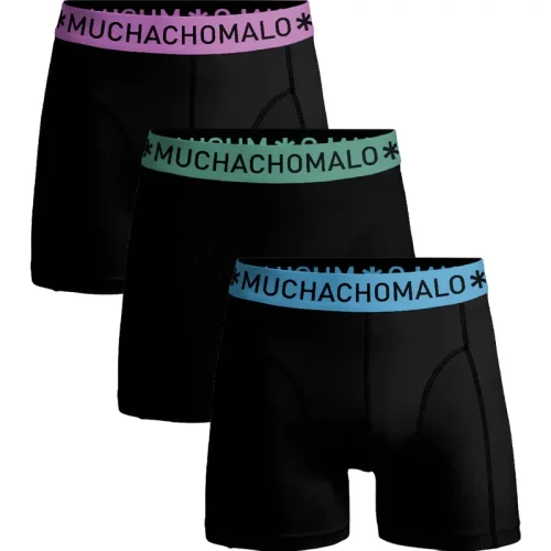 Muchachomalo Heren 3-pack boxershorts effen