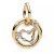 Pandora Charms – Capricorn Zodiac Dangle Charm in gold