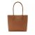 Isabel Bernard Shoppers – Honoré Lysanne Camel Calfskin Leather Shoulder Bag in bruin