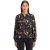 Scotch & Soda Viscose printed balloon sleeve shir indian pink