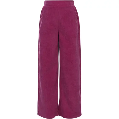 Looxs Revolution Meisjes broek corduroy wide leg orchidee