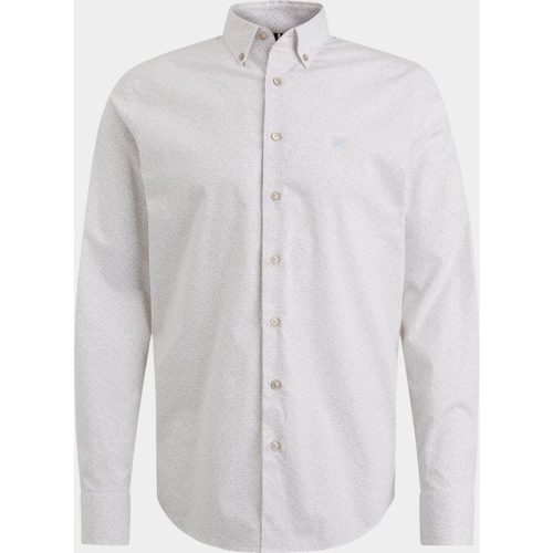 Vanguard Casual hemd lange mouw Wit Long Sleeve Shirt Print on po VSI2402206/7149