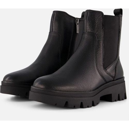 Tamaris Tamaris Chelsea boots zwart Leer