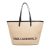 Karl Lagerfeld Totes & shoppers – K/Essential Raffia Tote in beige