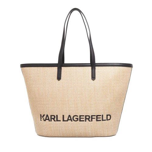 Karl Lagerfeld Totes & shoppers – K/Essential Raffia Tote in beige