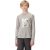 Regatta Burnlee cycling marl t-shirt met lange mouwen voor kinderen/kinderen