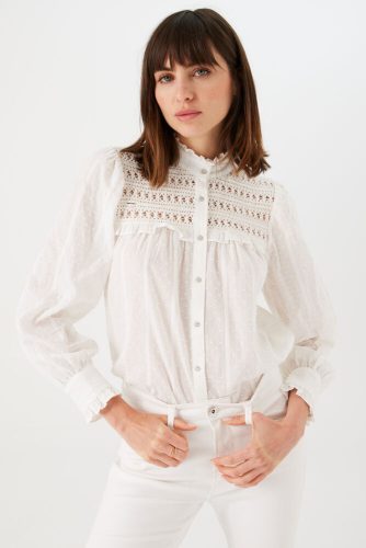 Witte blouse