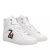 Zadig & Voltaire Sneakers – Zv1747 High Flash Smooth Calfs in wit