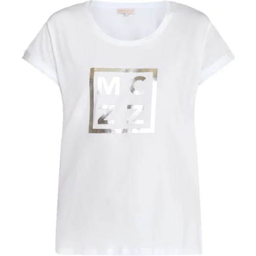 MAICAZZ Onora t-shirt offwhite silver su24.75.042