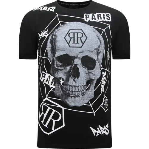 Enos Skull rhinestone t-shirt