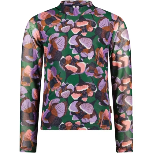 B.Nosy Meisjes shirt met aop poppyfield