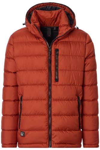 Casa Moda Regular Fit Gewatteerd jack oranje, Effen