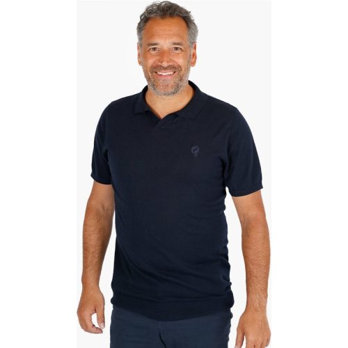 Q1905 Polo shirt enter donker