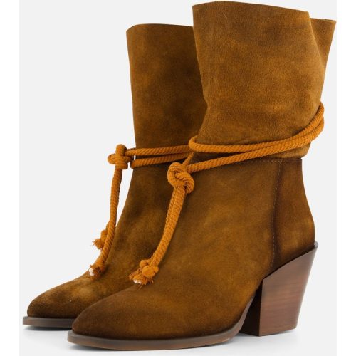 Lazamani Lazamani Western Cowboylaarzen cognac Suede