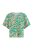 Studio Anneloes Moreen Tiger Top 09988 T-shirt Korte Mouw 7316 Smaragd/clay