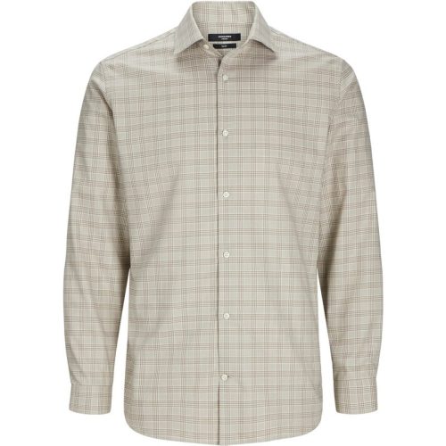 Jack & Jones Jprblaparker check ls shirt sn zand dessin