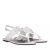 Calvin Klein Sandalen – Flat Sandal Toepost Hw in wit