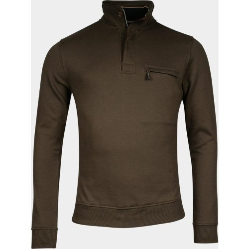 Baileys Half Zip Groen Sweatshirt 1/2 Zip 423191/79