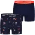 Happy Shorts Kinder boxershorts jongens kerst print 2-pack hohoho