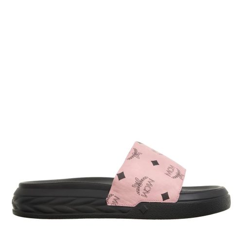 MCM Slippers & Mules – W Mcm Col Vst Slide Pz in poeder roze