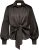 Neo Noir naja satin shirt Zwart dames