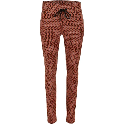 Zizo Marlin l32 broek fa23.mar.011 orange eye