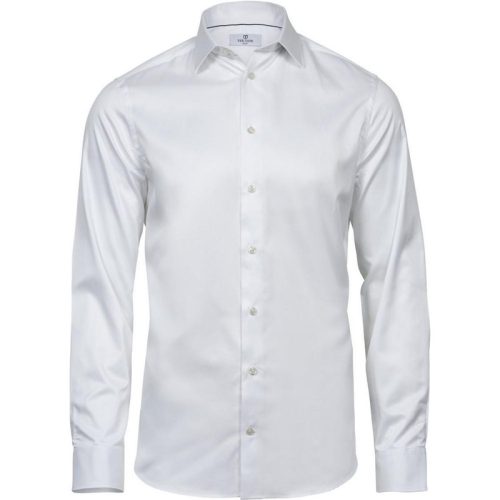 Tee Jays S heren luxe slim fit shirt