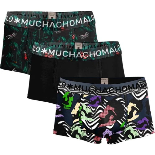 Muchachomalo Heren 3-pack trunks