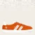 Q1905 Sneaker medal classic retro oranje/wit