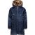 B.Nosy Meisjes winterjas – navy blauw