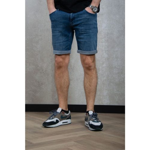 Purewhite Slim fit denim short the steve