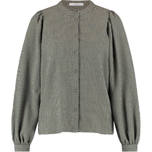 By-Bar Amsterdam Rikki small check blouse