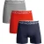 Muchachomalo Heren 3-pack boxershorts effen