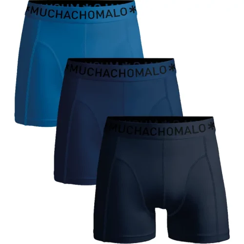 Muchachomalo Men 3-pack boxer shorts solid