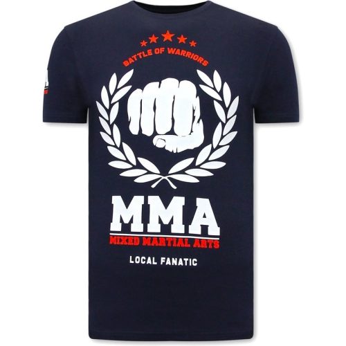 Local Fanatic T-shirt met opdruk mma fighter