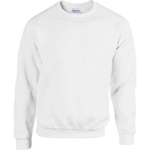 Gildan Unisex adult effen sweatshirt met zware mouwenhals